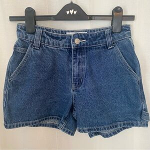 TWIK By SIMONS Women’s Blue High Waisted Denim Shorts Sz 25